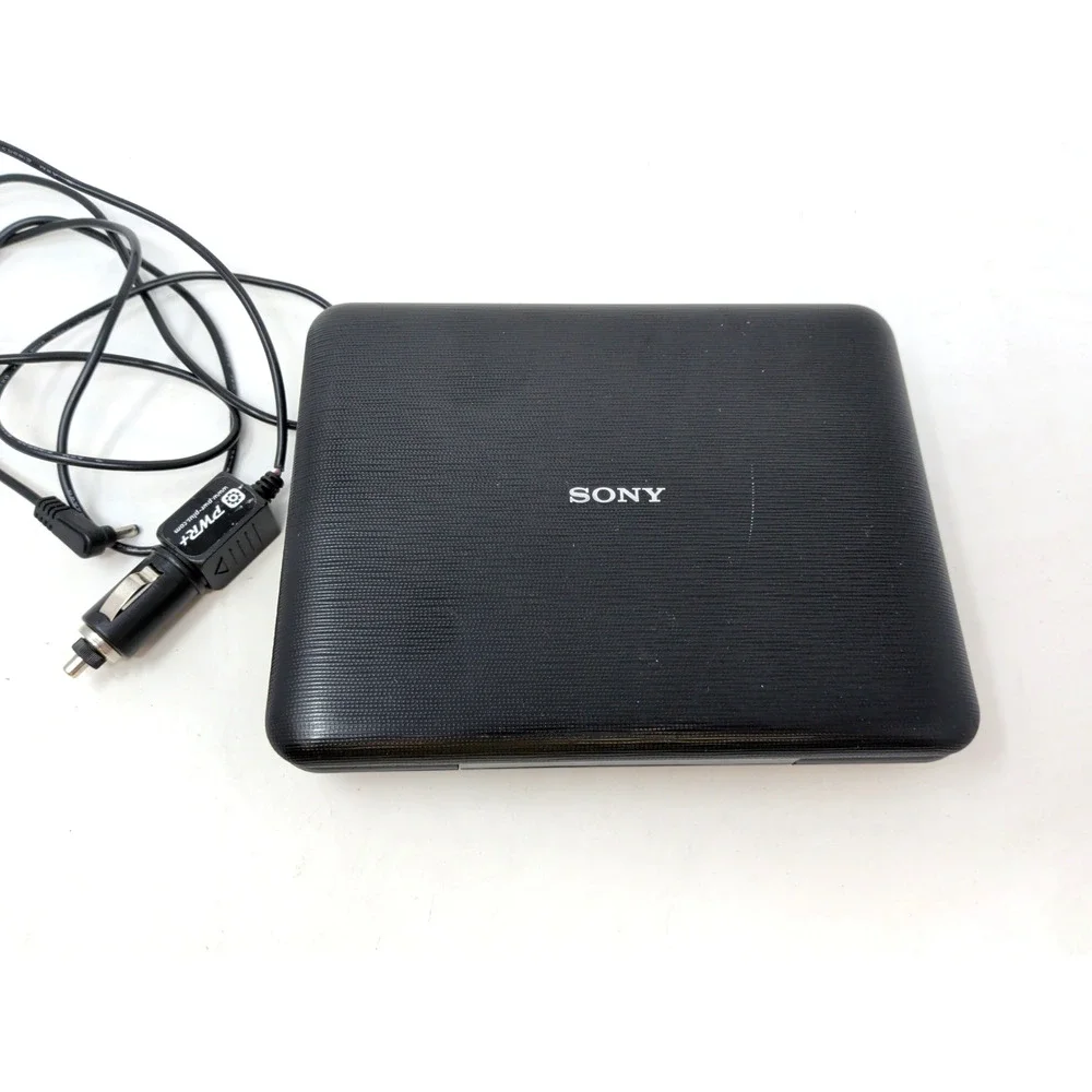 Sony 7-Inch Portable DVD Player Black DVP-FX750 With Charger Tested WORKS